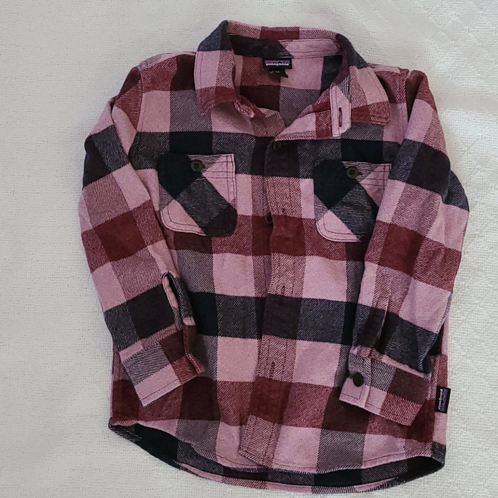 Kids Patagonia Fjord Flannel Shirt